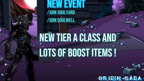 AQW PS - New Soul Binder Class !! (Origin Saga) 2023