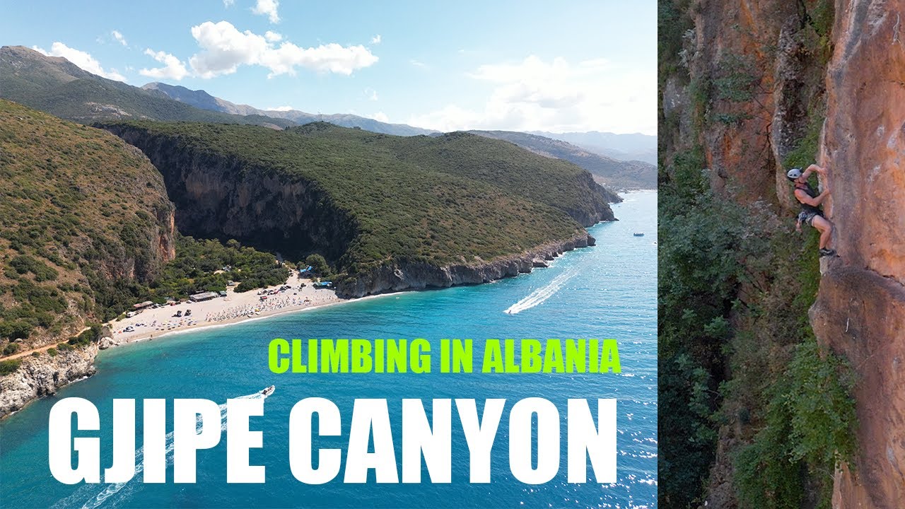 Каньон Джипе: скрытый рай для скалолазов в Албании.