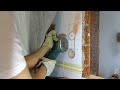 6. Instalar cajas de mecanismos en pared de azulejo