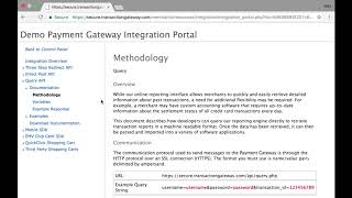 Payment Gateway API Integration Documentation
