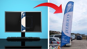 Jelberts Ice Cream - Start to Finish - Feather Flag