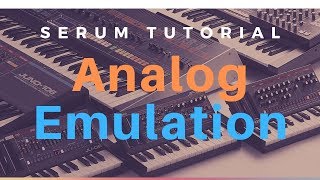 How to make Realistic Analog Sounds! (Serum Tutorial)