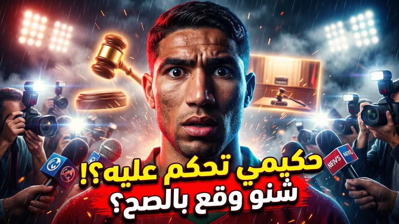 مذا وقع لأشرف حكيمي أمام المحكمة – الحقيقة الصادمة! ⚡🔥