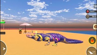 Best Animal Games - Angry Crocodile Attack 2021 - Wild Hunt Game #dinosimulatorgames screenshot 1