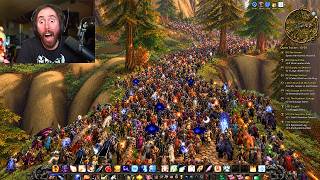 World of Warcraft was NOT built for this..