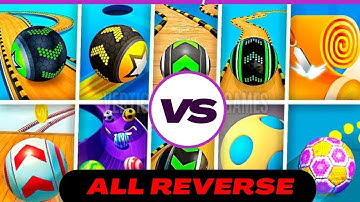 Uncovering the Secrets of Going Balls vs Rollince Adventure  vs sky Rollince vs All Reverse