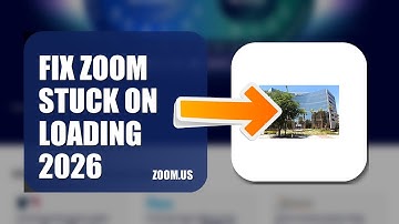 How To Fix Zoom Stuck On Loading 2026