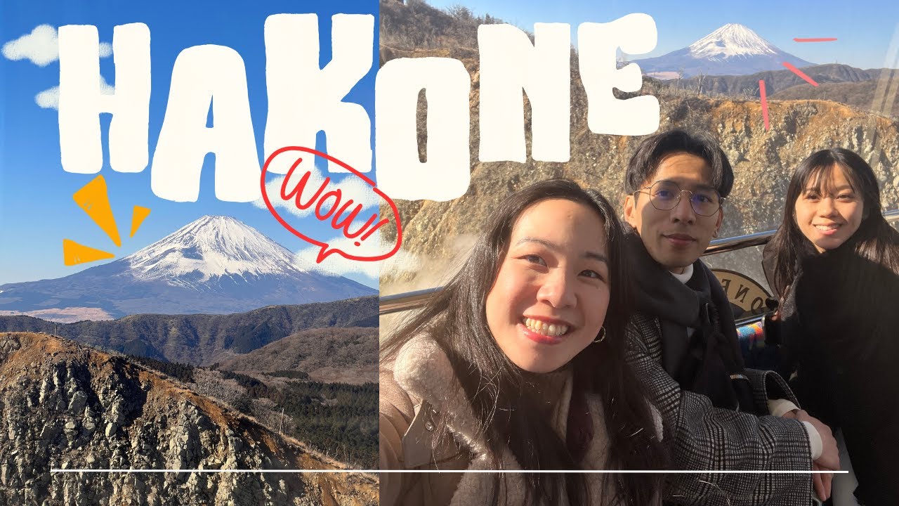 Mt Fuji Day Trip in Hakone - doing the loop in 1 day!