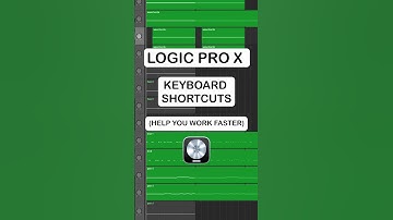 Logic Pro X - 3 Keyboard Shortcuts (Tutorial)