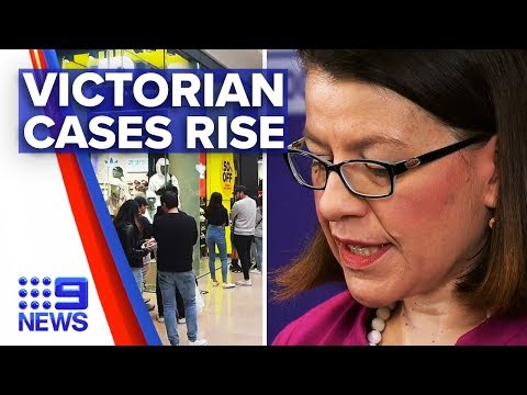 Coronavirus: Victoria records highest number of cases in weeks | Nine News Australia