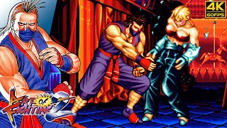 Art of Fighting 2  Eiji Kisaragi (Arcade / 1994) 4K 60FPS