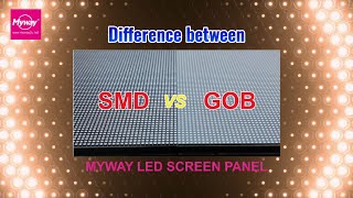 💡What’s the difference between SMD and GOB LED screen?
