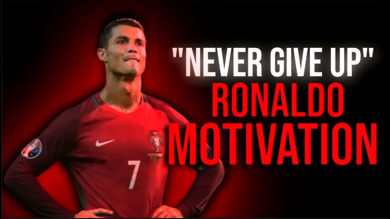 NEVER GIVE UP - Cristiano Ronaldo Discours Motivant - YouTube