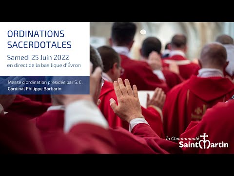 [DIRECT] Ordinations sacerdotales - Samedi 25 juin 2022