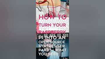 DIY Raspberry PI Synthesizer part 1 #shorts