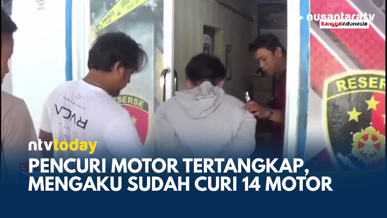 Tim Jatanras Gowa Makassar Tangkap Pelaku Curanmor yang Mengaku Kecanduan Narkoba | NTV TODAY
