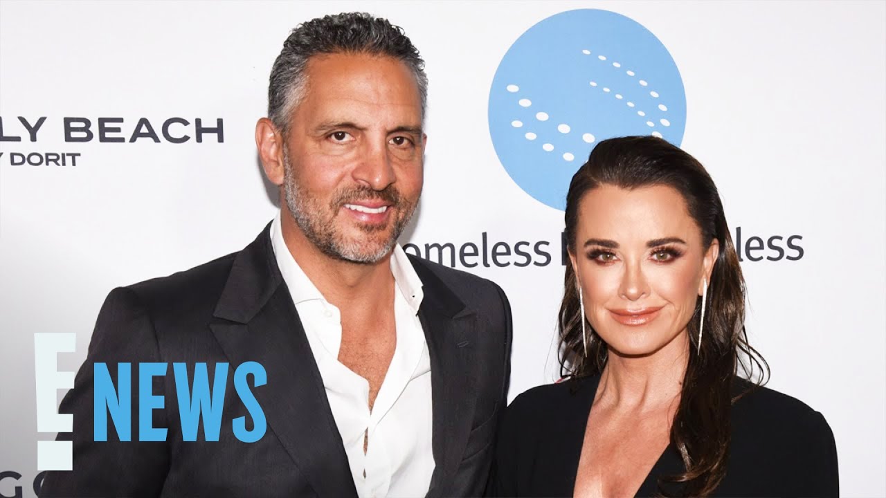 Kyle Richards "HURT" by Mauricio Umansky and Emma Slater Holding Hands