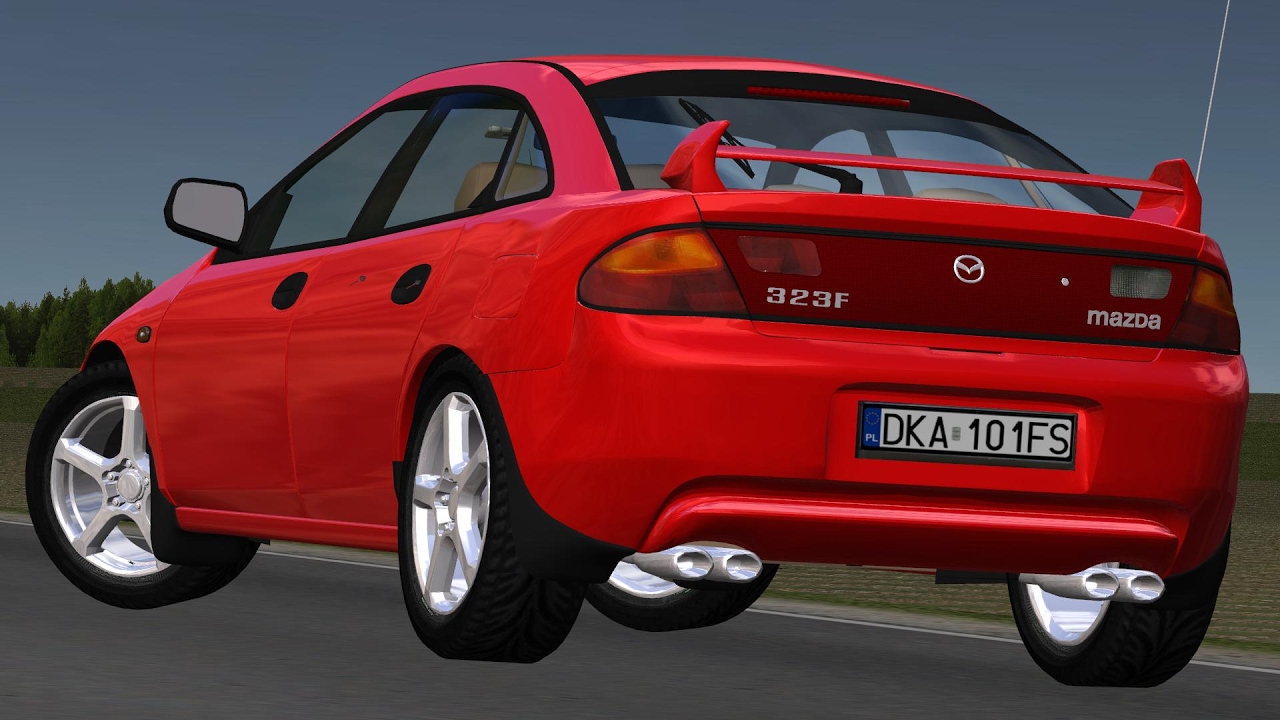 Mazda 323f слепая