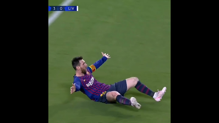 عندما ظن الجميع بأن برشلونة تاهل الي النهائي ولكن كان لي ليفربول راي اخر...