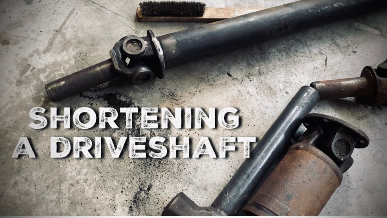 ตัดเพลากลาง การหาขนาดความยาว รวมถึงการตรวจเช็ค ยอยกากบาท shortening a