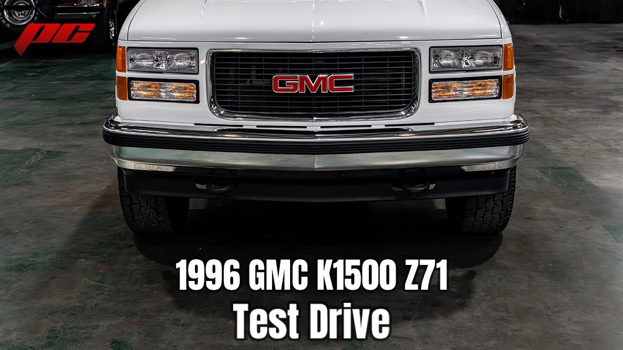 SOLD* 1996 GMC K1500 Z71 Test Drive - 350 - Auto - 67K Miles - YouTube