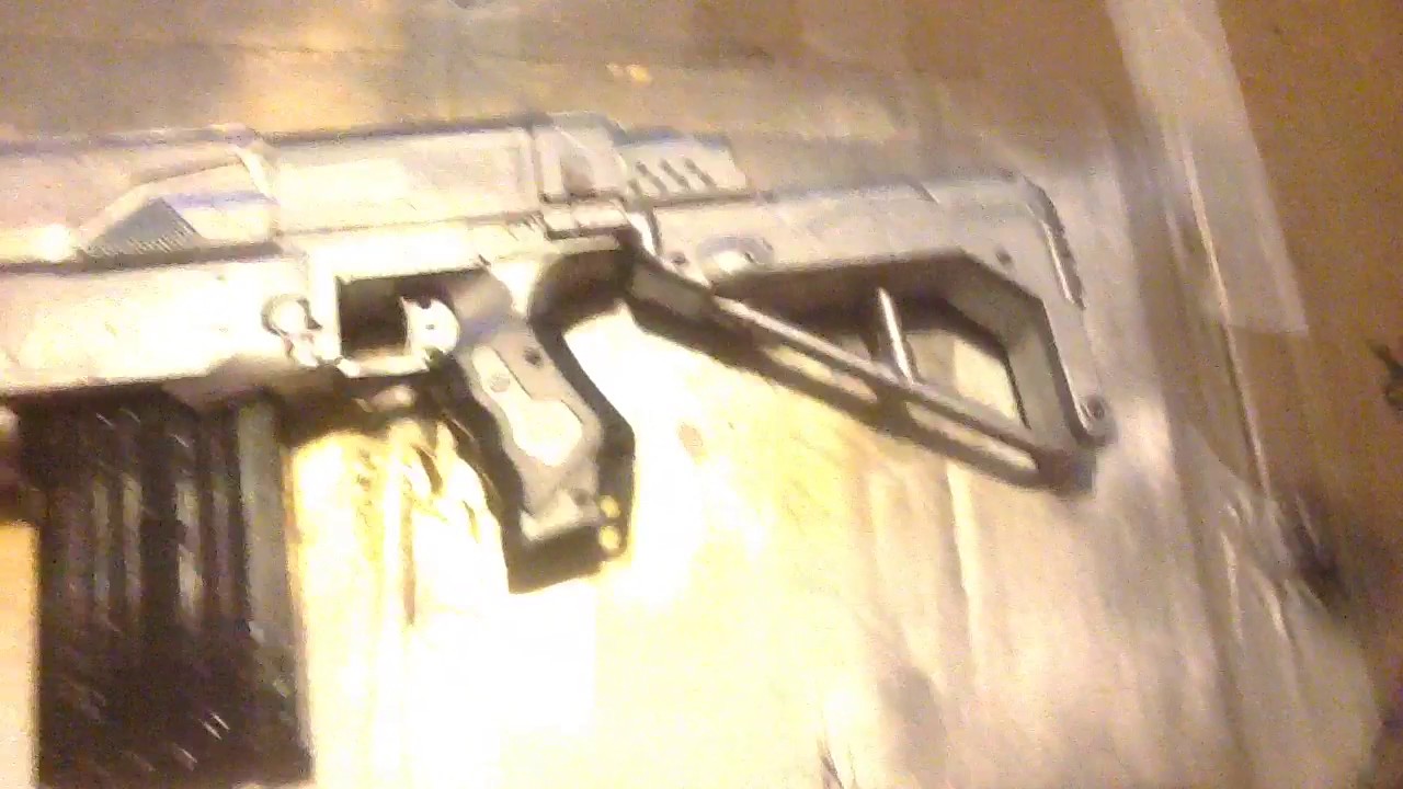 My nerf retaliator paint job