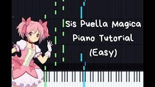 Download Lagu Sis Puella Magica - Madoka Magica (Piano Tutorial) (Easy) MP3