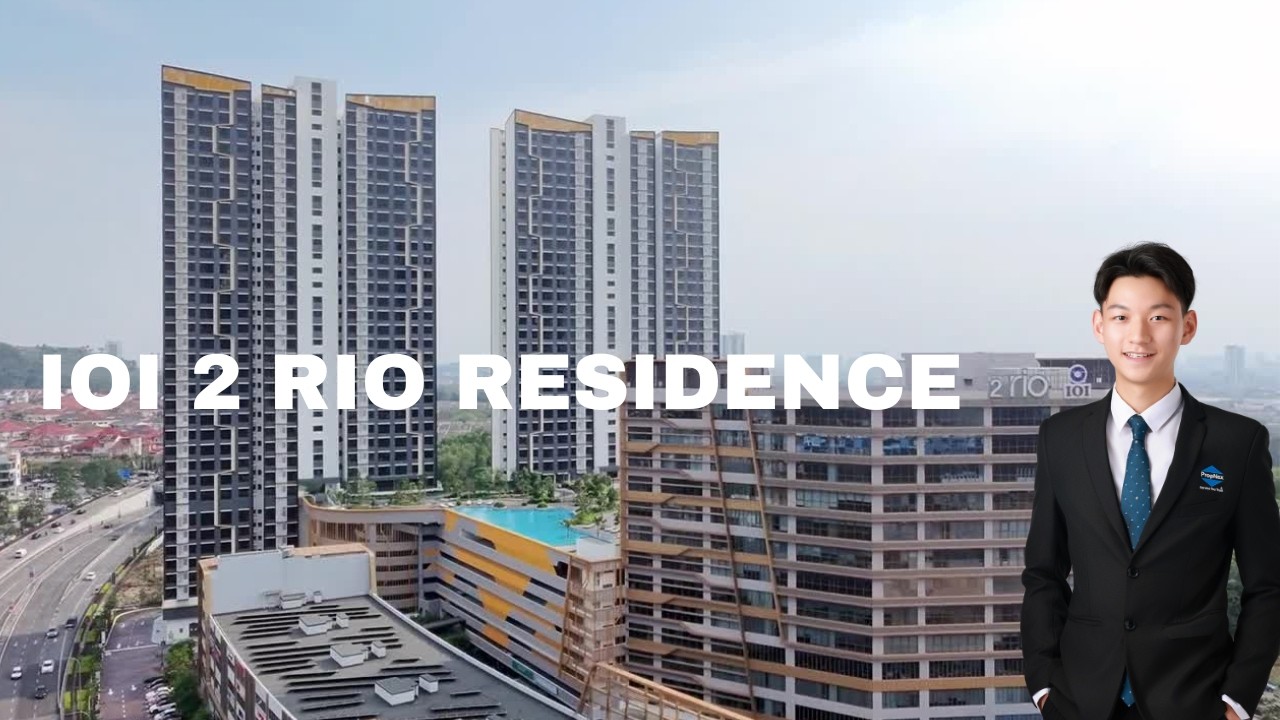IOI 2 Rio Residence 实体看房｜全新 IOI Mall 隔壁公寓开箱！真的会淹水？#赛车 #淹水
