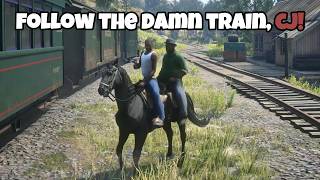 Follow the Damn Train but in Red Dead Redemption 2