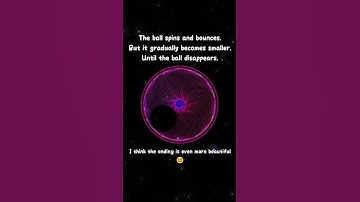 But it gradually becomes smaller.Until the ball disappears. #spaceart #space #artist #funny