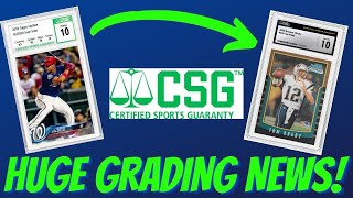 CSG Grading Announces New Label and Grading Scale!