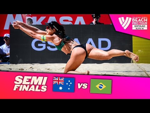 Clancy/Mariafe vs. Barbara/Carol - Semi Final Highlights Gstaad 2022 #BeachProTour