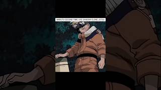 NARUTO SECOND TIME USE MULTI SHADOW CLONE JUTSU 😱💀 | MONTAGEM FUEGO (SLOWED) | NARUTO EDIT #anime