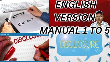 Proactive disclosure, manual 1 to 5  u/s-4(1)(b), RTI Act, 2005 | Horsha Parichha..