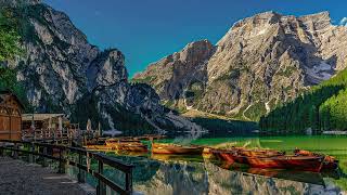 Mozart - KV 250 - Serenade No. 7 ("Haffner") with pictures of beautiful landscapes