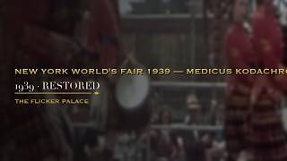 New York World's Fair 1939 — Medicus Kodachrome Films (Reel 15) (1939) — Restored Classic | The Flic