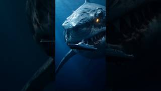 Attack of the Megalodon — A mythical Beast. An ancient Monster awakened🔥🦈 #hero #shark #viralvideo
