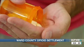 Ward County opioid settlement