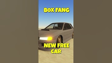 HOW TO GET THE BOX FANG - NEW FREE CAR IN DUSTY TRIP #roblox  #robloxgameplay #adustytrip #shorts