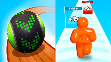 Going Balls VS Tall Man Run - SpeedRun Gameplay Level 1346-1350