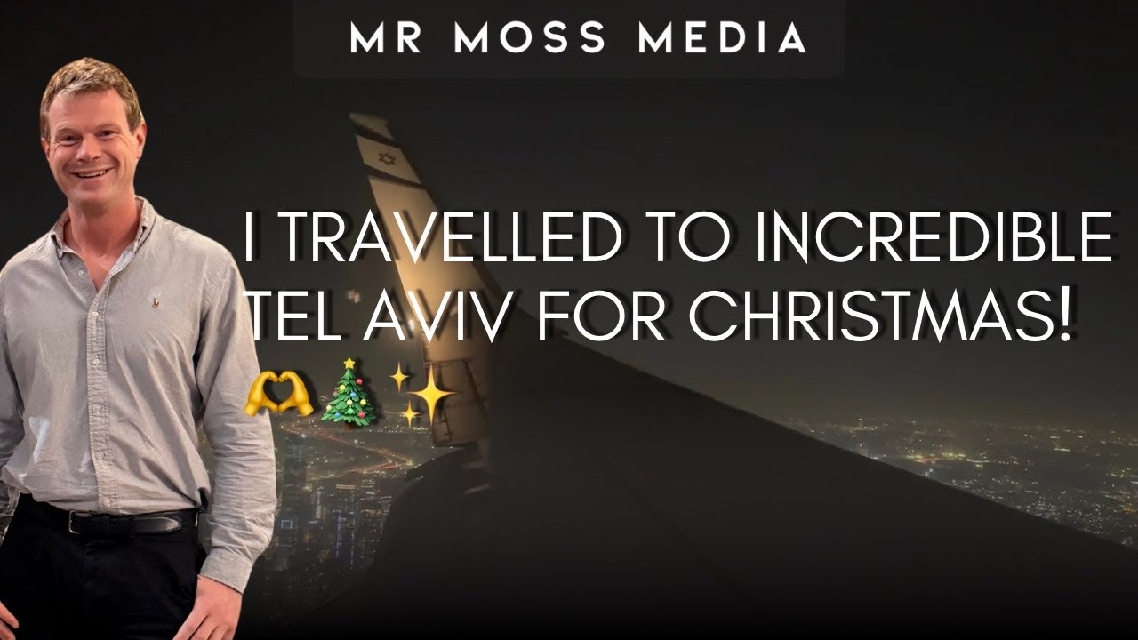 Traveling to Tel Aviv, Israel for a quick Christmas holiday 🎄 🇮🇱