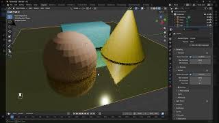 Blender Reflection and Transparency