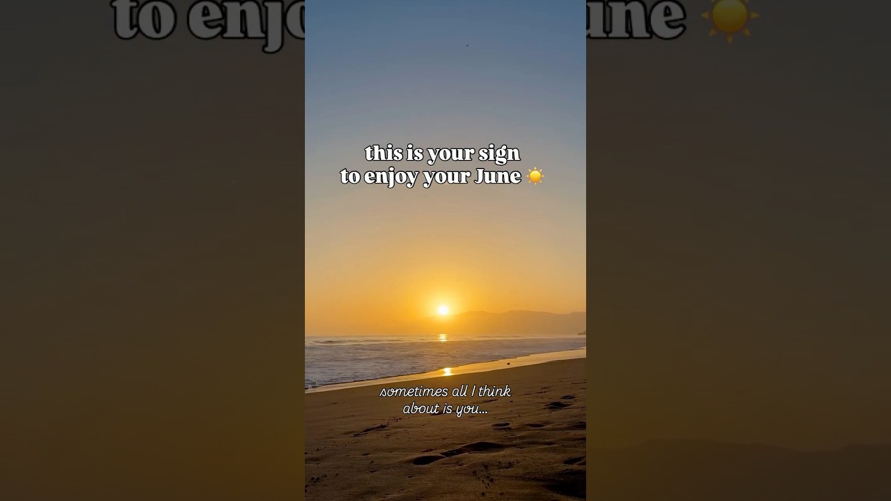 enjoy your summer of 2026 ☀️👙🌊#june #summer #beach #sunset #summervibes☀️