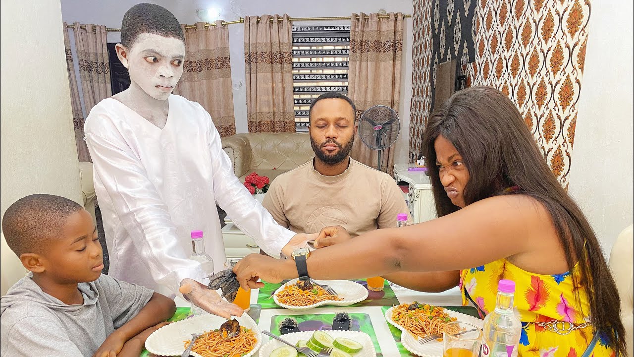 GOLD DIGGER SIDE CHICK POISONED FATHER AND SON’S FOOD BUT THE UNEXPECTED HAPPENED 