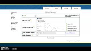 How to create an SAE in theAET