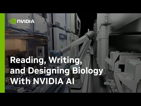Reading, Writing, and Designing Biology With NVIDIA AI