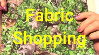 Fabric Shopping