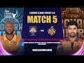 Konark Suryas Odisha vs Royal Riders Punjab | Match 5 | Legends League Cricket