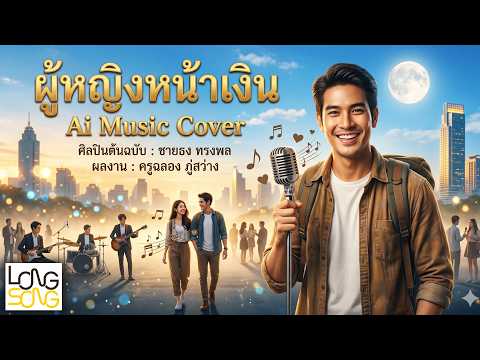 ผู้หญิงหน้าเงิน Ai Music Cover ศิลปินต้นฉบับ ชายธง ทรงพล (Audio Version)