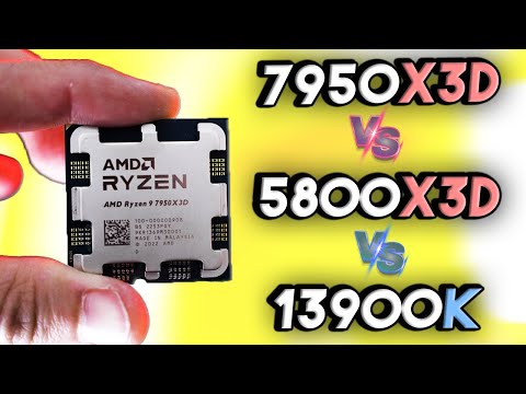 Ryzen 9 7950X3D Vs. Ryzen 7 5800X3D & i9-13900K - Who Needs This CPU....?!